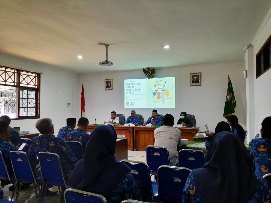 Optimalkan Satu Data Indonesia, Dinkominfo Banjarnegara Gelar Bimtek Statistik Sektoral dan Metadata Kecamatan